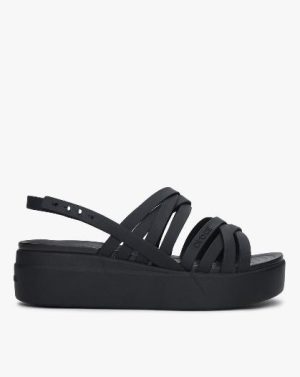 BROOKLYNE STRAPPY LOW WEDGE W(Black)