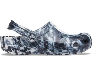 CLASSIC MARBLED CLOG(White/Black)